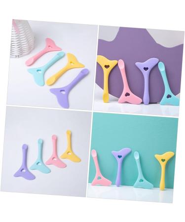 Housoutil 2pcs Eyeliner Aid Eyeshadow Guide Tool Makeup Stencils Aid Tool Lipstick Wearing Aid Eyebrow Pencil - Buy Online on GoSupps.com