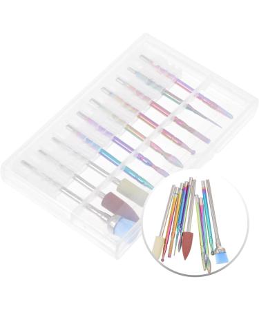 Ipetboom 1 Set Nail Polisher Nail Bit Manicure Milling Drill Bit Ceramic Nail File Nail Cleaner Tool Handpiece File Pedicure Tools Acrylic Headband Alloy Tungsten Steel medium As Shown - Buy Online on GoSupps.com