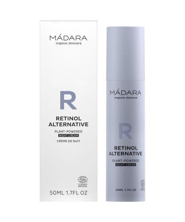 M DARA M DARA Retinol Alternative Plant Night Cream 50ml - Deep Anti-Aging Moisturizing Cream with Bidens Pilosa & Birch Water Smoothes Fine Lines Elasticity Vegan