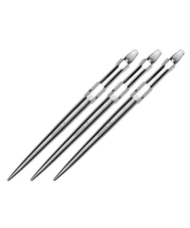 May 3x foot care scalpel handle for hollow chisel blades for callus removal made of stainless steel