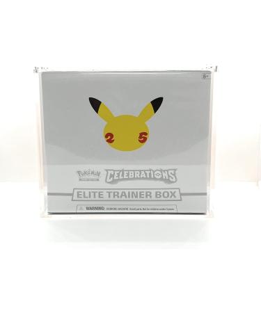 ZOOEYBEAR Premium Acrylic Display Case for Pokemon Elite Trainer Box - Magnetic Lid, Extra Thick - Buy Online on GoSupps.com