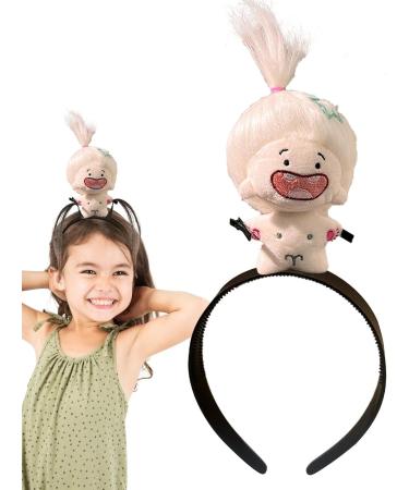 Doll Headband Plush Constellation Hairhoops Headband | Portable Doll Hair Headbands Hair Ornament Plush Doll Headdress for Children Kids Aries - Buy Online on GoSupps.com