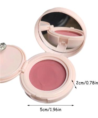 Cream Blush For Cheeks Lightweight Creamy Air Cushion Cheek Blush Long-lasting Waterproof Highly Pigmented Blendable Moisturizing Face Blushes & Face Makeup For Dewy Finish And Natural Look 1 count (Pack of 1) - Buy Online on GoSupps.com