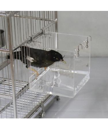 GURECOD Hanging Bird Bath Cube for Little Birds - Ideal for Canary, Budgerigar, Parrots, and More - Buy Online on GoSupps.com