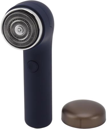Mini Electric Beard Trimmer High Speed Wet Dry Dual Use Trendy Minimalist Portable Electric Mini Facial Hair Remover for Travel for Home (Blue) - Buy Online on GoSupps.com