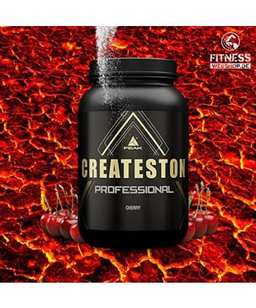 Peak Createston Professional 1575g - Cherry Flavor | All-in-One Post Workout Formula with Whey Protein Carbohydrates & 90+ Key Substrates | International Shipping - Buy Online on GoSupps.com
