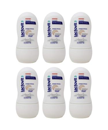 Lactovit Roll-on Deodorant Deo Double Vitamins of Milk 50ml Pack of 6