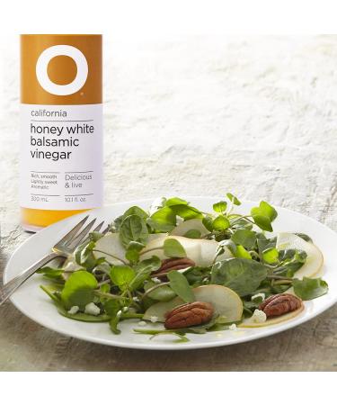 O Honey White Balsamic Vinegar - 10.1 Fl Oz | Premium Gourmet Flavor - Buy Online on GoSupps.com