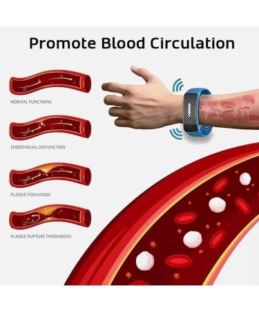 Matteo Body Shape Wristband Pro Ion Therapeutic Lympunclog Titanium Wristband Magnetic Lymph Detox Bracelet (2Pcs-B One Size) 2pcs-b One Size - Buy Online on GoSupps.com