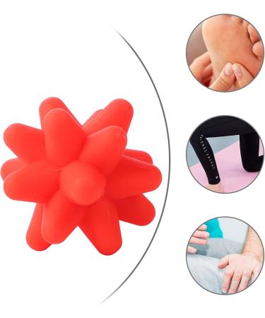 Buy Homsfou Star Fitness Ball | Silicone Massage & Exercise Ball for Muscle Relief | Perfect for Yoga & Studio Use - International Shipping Available - Buy Online on GoSupps.com