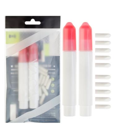Professional Nail Art Refillable Polish Remover Pens Set with 10 White Replacement Tips - Buy Online on GoSupps.com