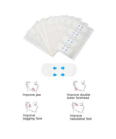 Face Lifting Patch - Invisible Artifact Stickers for Chin Slimming & Anti-wrinkle | 40 PCS - Beauty Tools for a Youthful Look - Buy Online on GoSupps.com