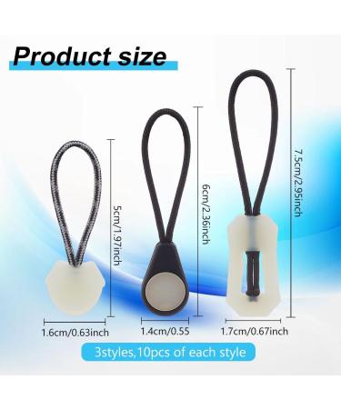 WebEedy 30 Bright Green Zipper Replacement Lights - Glow in the Dark Zipper Repair for Camping Tents & Luggage - Buy Online on GoSupps.com