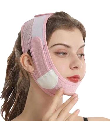 Shurzzesj Chin Lift | Facial Slimming Strap Double Chin Reducer | Face Lifting Belt Chin Strap Facial Slimming Strap V Lines Lifting Belt Breathable For Home Use - Buy Online on GoSupps.com