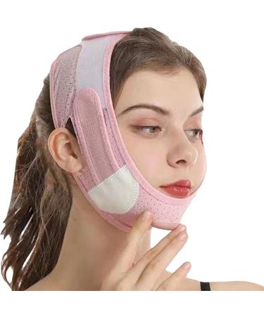 Uitseld Double Chin Reducer - Eliminator Reusable V Lines Belt | Face Lifting Belt Chin Strap Facial Slimming Strap Reusable V Lines Belt For Firming Contours Jawlines Shaper - Buy Online on GoSupps.com