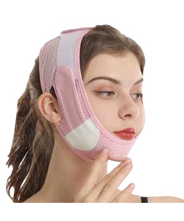 Misaakoeq V Lines Lifting Strap - Double Chin Reducer Eliminator Face Lifting Belt Chin Strap Facial Slimming Strap V Lines Lifting Belt Breathable For Home Use