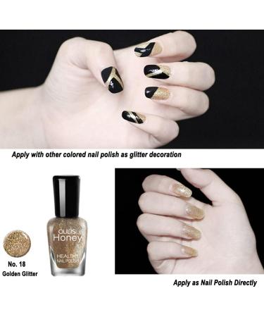 TEEROVA Nail Polish Set Non-Toxic Nail Polish Easy Peel off & Quick Dry Natural Odor Free Formula Water based Nail Polish Gift Set (Set F (8MLX10)) - Buy Online on GoSupps.com