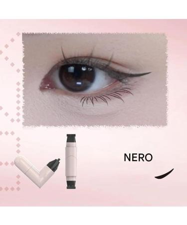 Eyeliner pen smudge-proof eye stencil waterproof and long-lasting double-tipped marker with makeup - Buy Online on GoSupps.com