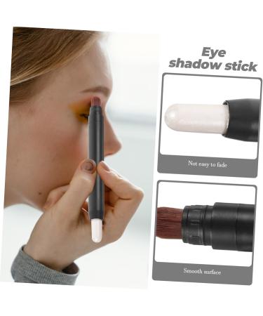 FOYTOKI Eye Makeup Eyeshadow Eye Shadow Stick Eye Shadow Pens Eye Shadow Makeup Eyebrow Brush Make up 1 count (Pack of 1) Silver - Buy Online on GoSupps.com