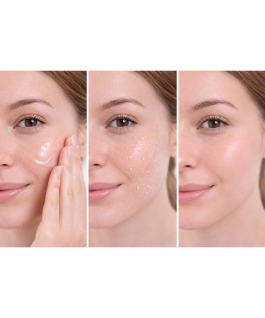 Gel Exfoliant Visage Doux pour tout type de peau Sans Grains Abrasifs Soin 2-en-1 Exfoliant et Hydratant - Buy Online on GoSupps.com