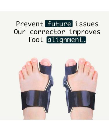 Cubaco Articulated Bunion Corrector & Separator - Black | Relieve Pain & Improve Alignment - Buy Online on GoSupps.com