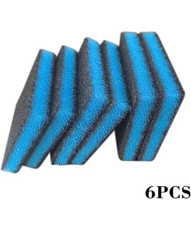 HFSAZJ Washing Machine Clothing Hair Removal Reusable Collector Cleaning Tools Pet Hair Suitable For Laundry Cleaning Sponge Blue 6PCS - Buy Online on GoSupps.com