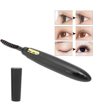 Verdant Touch Long Lasting Eye Lash Curler Heated Eyelash Curler Electric Eye Lashes Curler Rechargeable Quick Heating Long Lasting Battery Makeup Tool Black - Buy Online on GoSupps.com