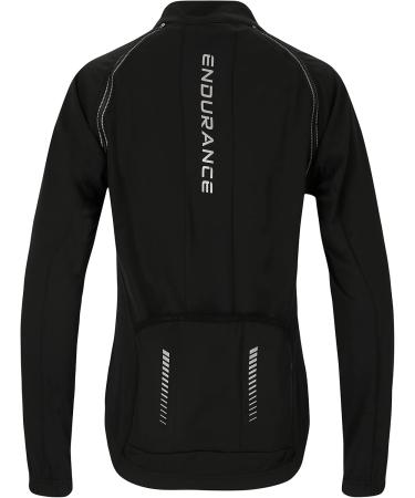 Endurance Women's Cycling Jacket Wadie 42 1001 Black - Premium Performance Gear for All Weather Cycling - Buy Online on GoSupps.com