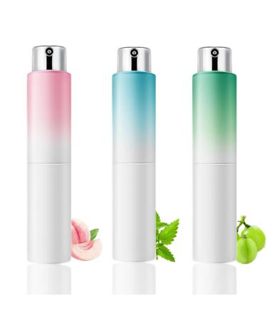 3 Count Oral Breath Spray Mint Mouth Spray Fresh Breath Breath Spray For Bad Breath for Adults Dry Mouth Spray Effective Mouth Oral Breath Spray Mint Peach and Green Grapes