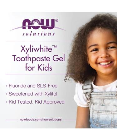 Now Foods Xyliwhite Strawberry Splash Toothpaste 1 Pack - Buy Online on GoSupps.com