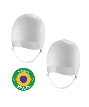 Dompel 2 PCS Reusable Silicone Hair Dyeing Cap with Hook - Model 233 CA - Buy Online on GoSupps.com