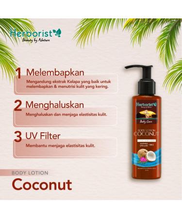 Herborist Body Lotion 145ml Coconut (Pack of 1) - Buy Online on GoSupps.com