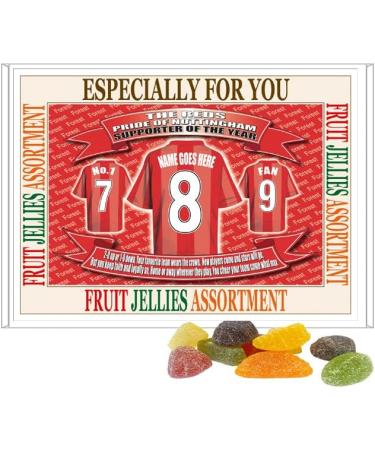 Notts Forest Personalised Football Shirt Gift Boxed Sweets - Buy Online on GoSupps.com