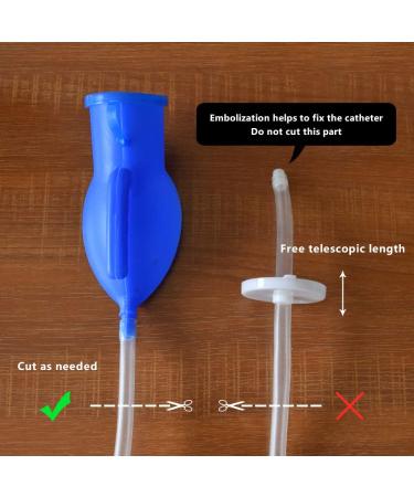 Urinals for men Men's urinal with hand-held portable urine cup 2000 ml urinal bottle catheter male urinals for elderly bedridden hospital beds wheelchair (BLUE) - Buy Online on GoSupps.com