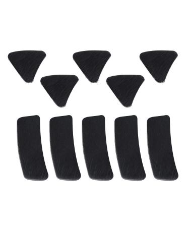 ZYAMY 5pcs Archery Arrow Rest Adhesive Shelf+Plate Leather Silent Board Archery Rest for Archery Hunting Recurve Bow