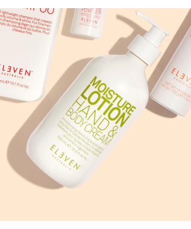 Eleven Australia Moisture Lotion | Hydrating Hand & Body Cream with Coconut Oil & Vitamin E | 500ml - Ideal for Daily Use - Buy Online on GoSupps.com