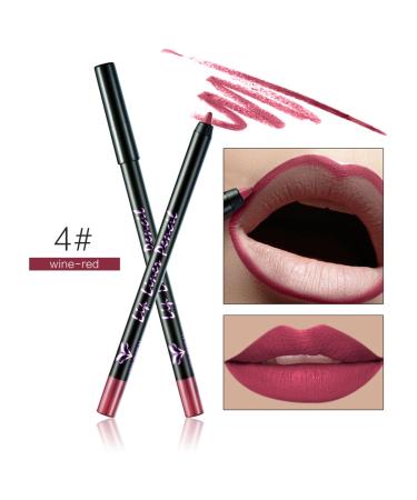 3pcs Matte Waterproof Lipsticks - Long-Lasting Color | Change Wooden Lipstick Pen - Shop Now! - Buy Online on GoSupps.com