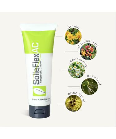 Buy SolleFlex AC Cream (3oz) - International Shipping Available | Premium All-Natural Pain Relief Cream - Buy Online on GoSupps.com