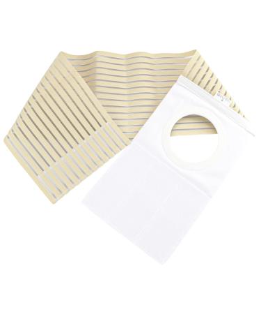 Ostomy Belt Ostomy Hernia Support Belt Abdominal Binder Band for Men and Women (Large)