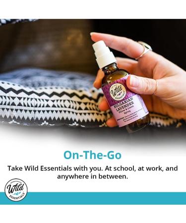 Wild Essentials Motion Ease Spray | All-Natural Remedy for Motion Sickness & Vertigo | 100% Essential Oils & Organic Witch Hazel - 2 oz (60ml - Buy Online on GoSupps.com