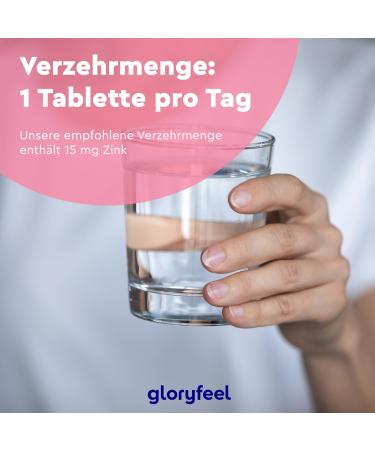 Zink 400 Tablets - 15mg Vegan Zinc Gluconate Optimal Bioavailability Lab Tested in Germany - 13 Month Supply - Buy Online on GoSupps.com