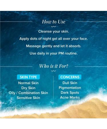 Aqualogica Radiance+ Mousse Niacinamide Night Gel with Watermelon - Light Gel-based formula for Women & Men | Oily Skin -50g - Buy Online on GoSupps.com