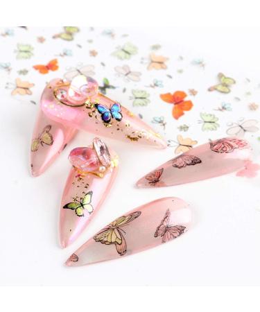 CHANGAR Sunflower & Floral Nail Art Foil Stickers - Spring DIY Designs for Women & Girls - Buy Online on GoSupps.com