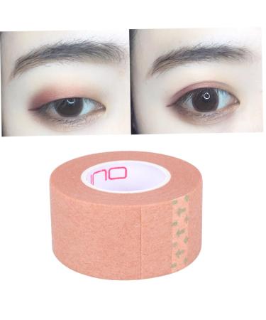 DOITOOL 1 Roll Eyelid Stickers Makeup Double Eyelid Tape Brown Tape Double Eye Sticker Upper Eyelid Lifter Invisible Tape Lash Medical Tape Eyelid Sticker Tape Eye Use Breathable Belt - Buy Online on GoSupps.com
