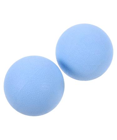 Beaupretty 2st yoga relaxation ball muscle massage ball Back massage devices sore muscles Ball practical massage ball Back Yoga massager Ball for massaging deep TPE neck yoga ball