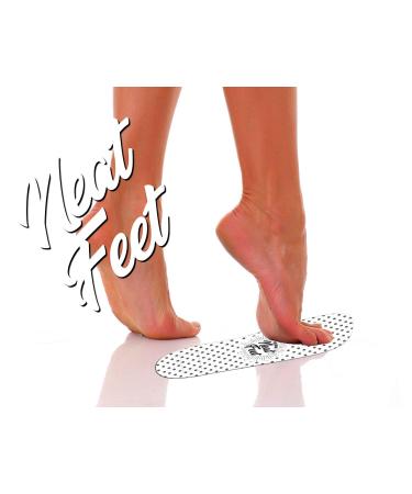100 Pairs Premium Disposable Spray Tanning Feet Pads - Polka Dot Print | 200 Feet Coverage - Buy Online on GoSupps.com