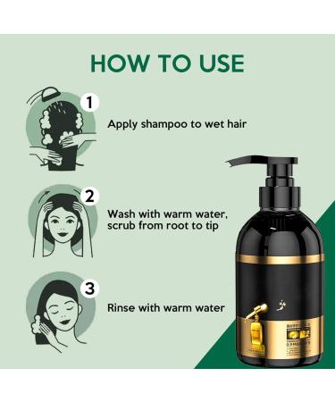  Generisch Bai Hei Ke Anti-Hair Loss Shampoo 300ml Multi-Volume Natural Botanical Shampoo Ginseng Shampoo for All Hair Types (2 Pack) - Buy Online on GoSupps.com