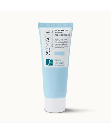 Sea Magik Face Lotion for Dry Skin - Hydrating Face Moisturiser for Sensitive Skin with Epsom Salts Allergen Free Face Care to Soothe Acne Prone Skin Lightweight Vegan Cruelty Free (75ml)