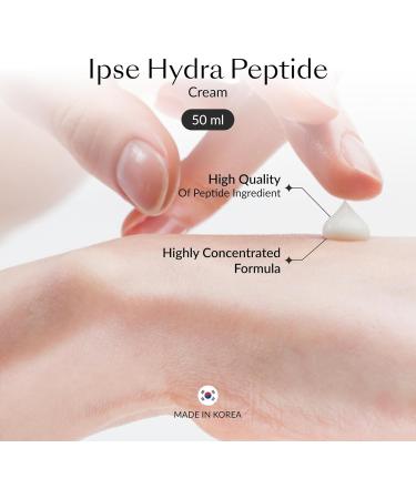 IPSE HYDRA Korean Face Cream 50ml - Anti-Aging Moisturizing Hydrating with Hyaluronic Acid & Peptide for Fine Lines & Wrinkles - International Shipping Available - Buy Online on GoSupps.com
