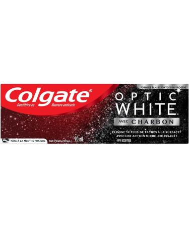 Colgate Optic White with Charcoal Toothpaste Cool Mint Paste 90 mL - Buy Online on GoSupps.com